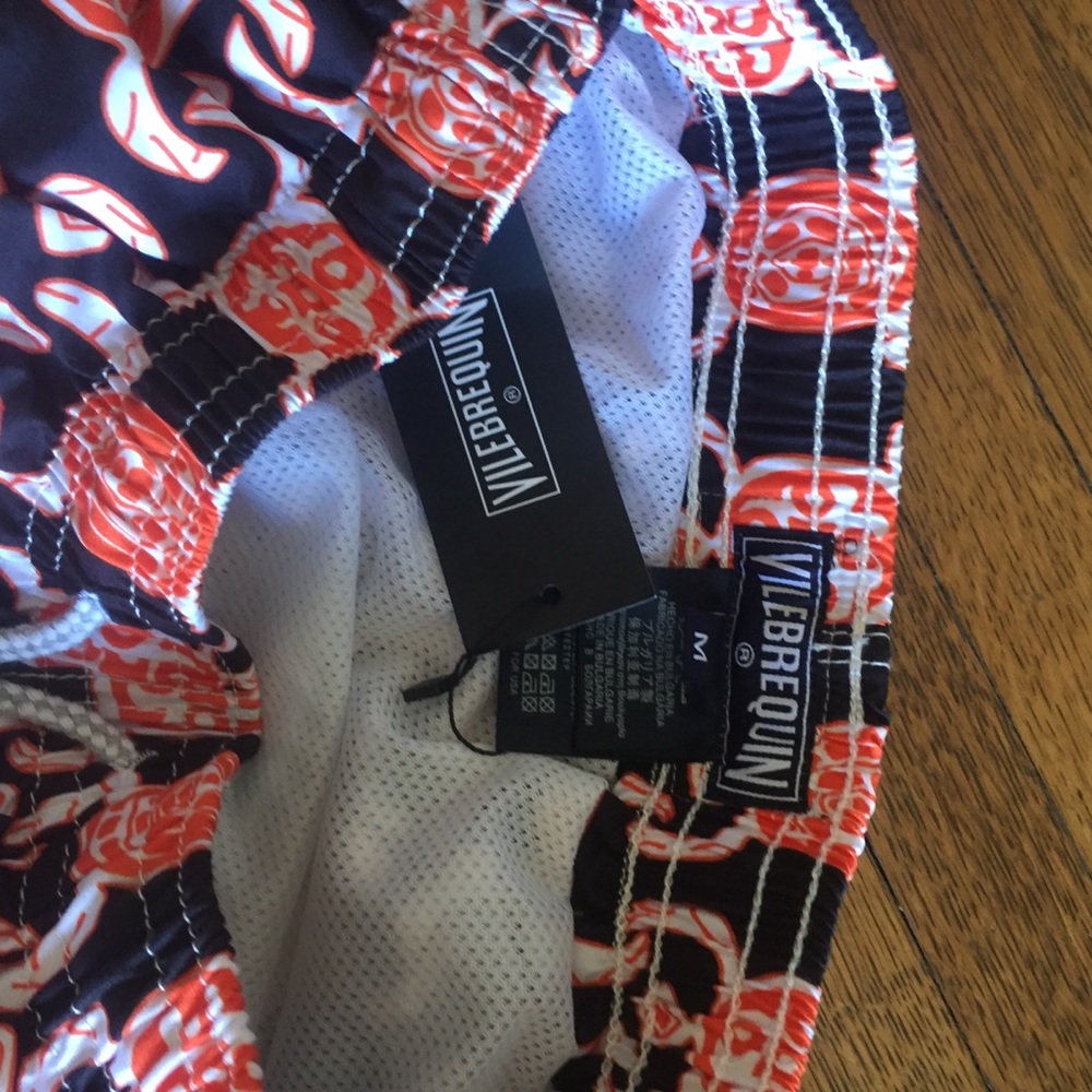 Turtle print swim trunks - Picture 5 of 6